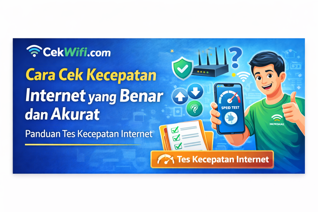 Cara Cek Kecepatan Internet yang Benar