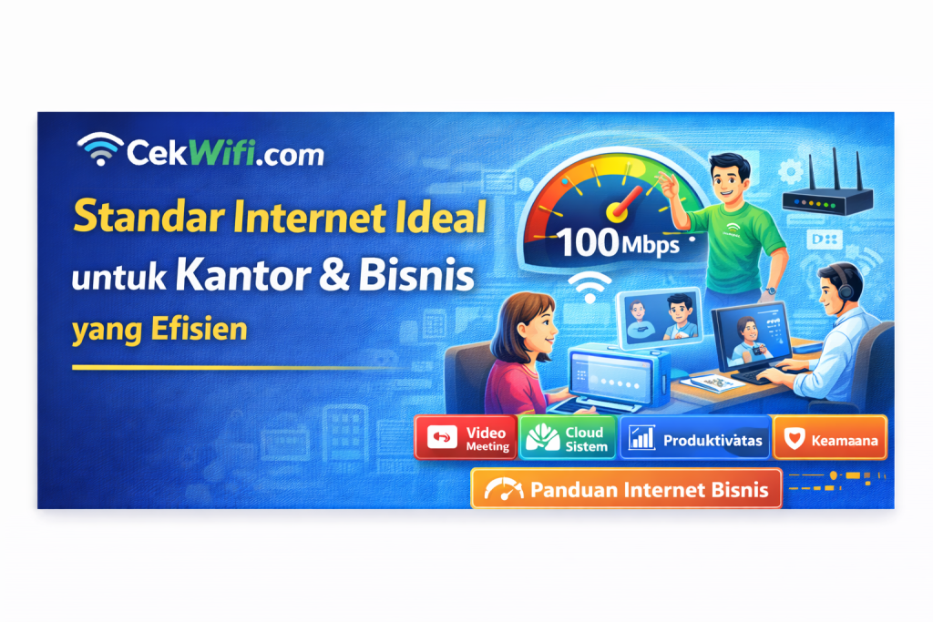 Standar Internet Ideal untuk Kantor & Bisnis