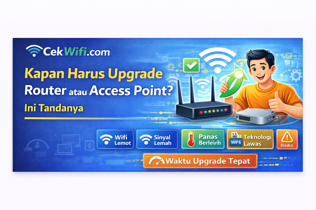 Kapan Harus Upgrade Router atau Access Point?