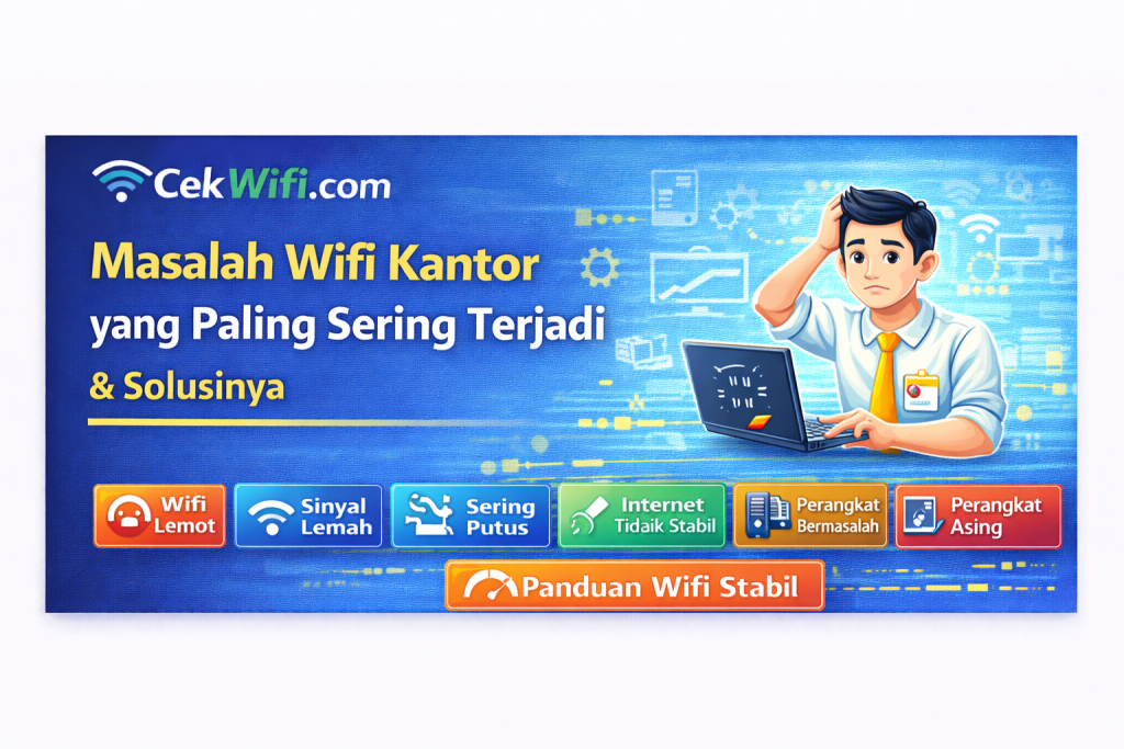 Masalah Wifi Kantor yang Paling Sering Terjadi